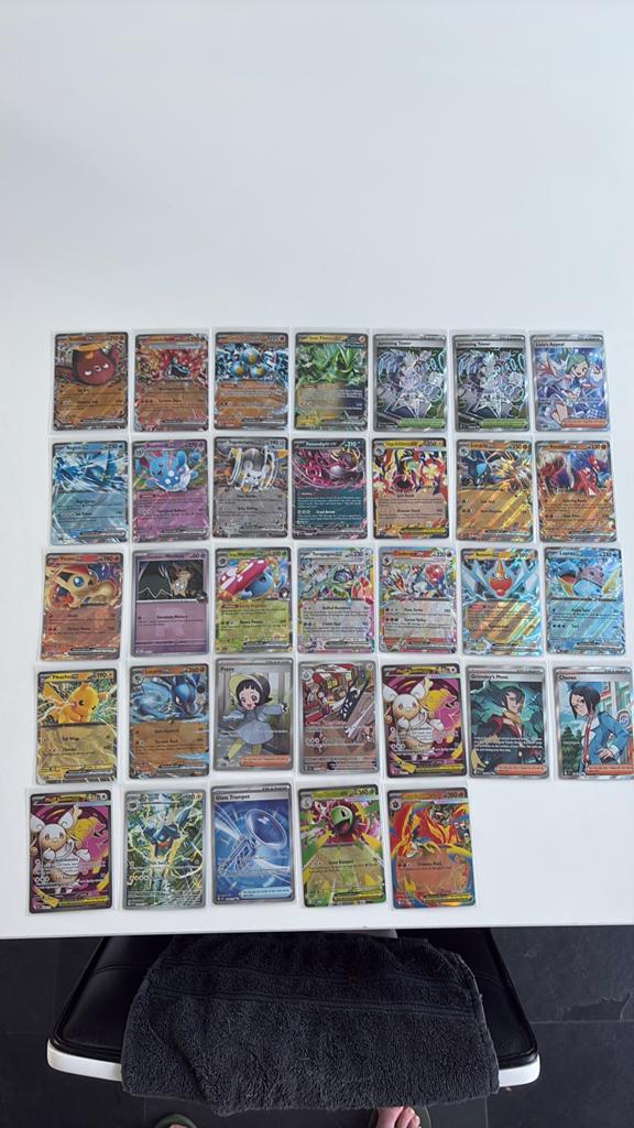 Ascended heroes EX Bulk, Enlèvement