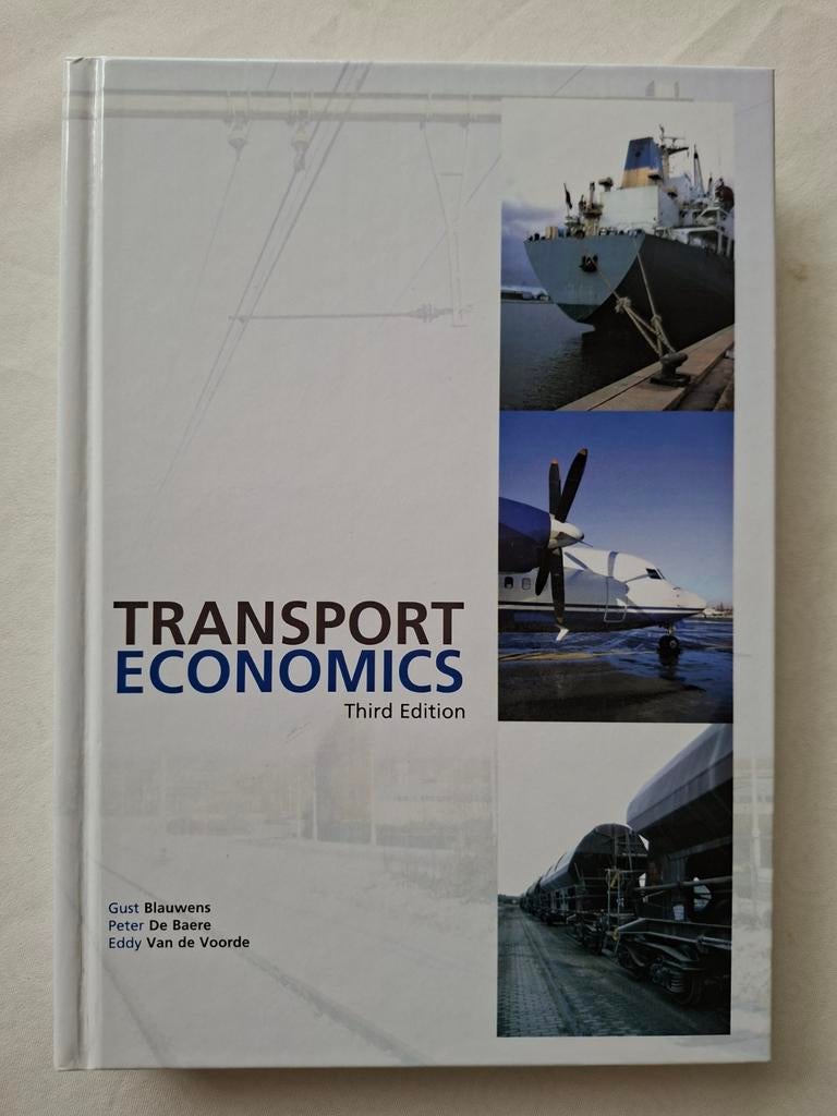 Blauwens - Transport economics, Ophalen of Verzenden, Zo goed als nieuw, Nederlands, Blauwens