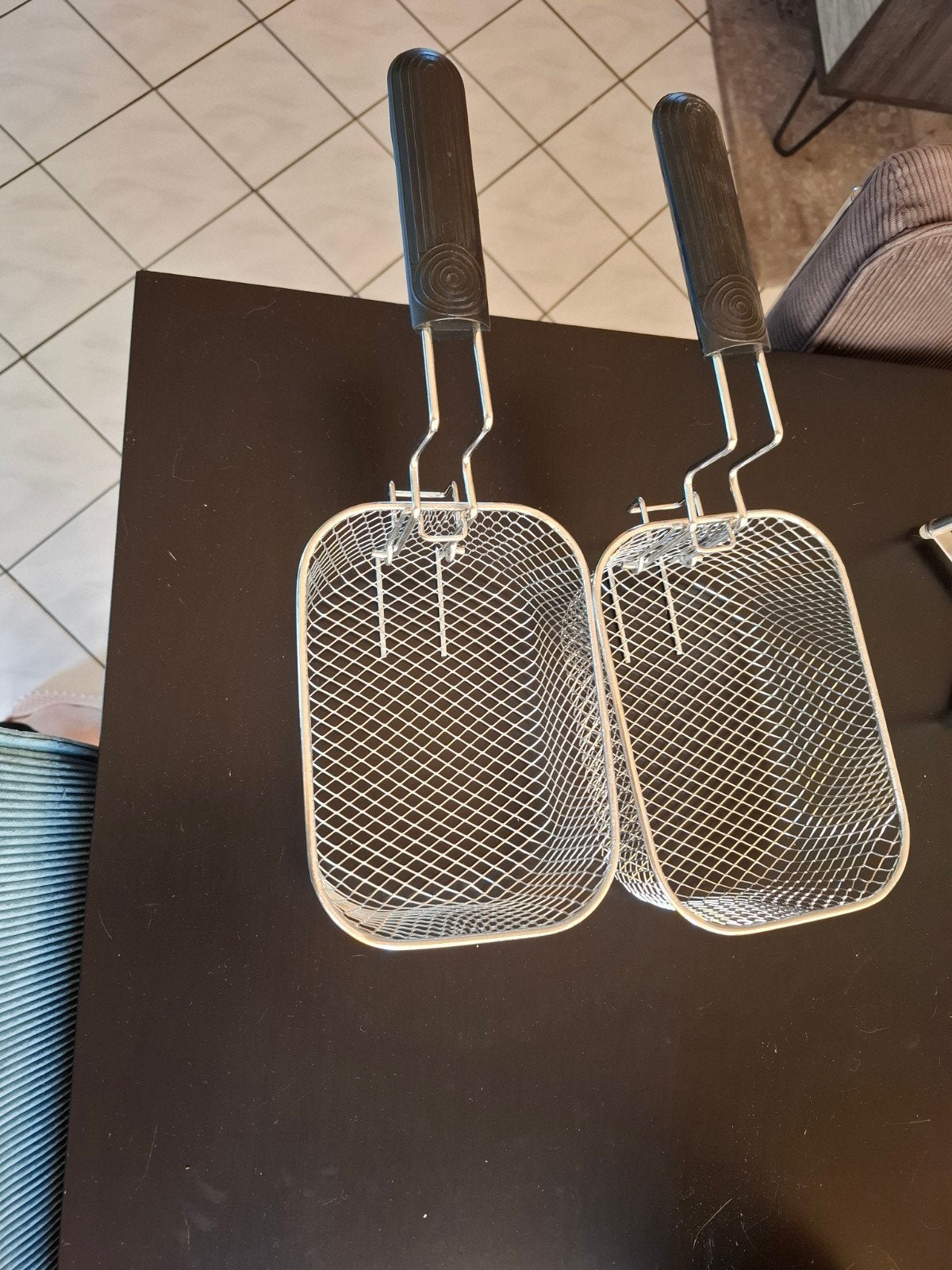 Kleine frituurmandjes, Elektronische apparatuur, Frituurpannen, Ophalen