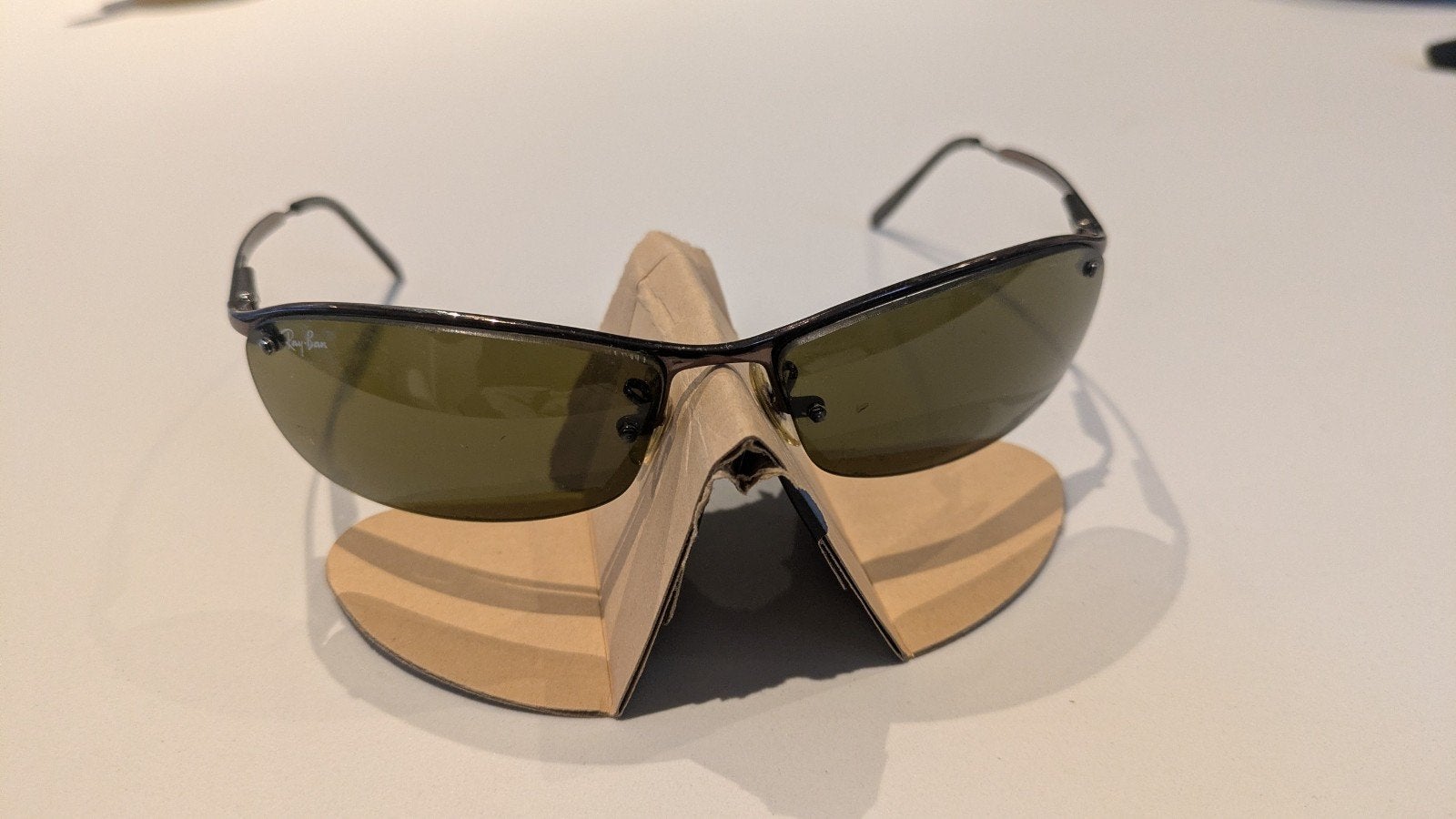 Lunettes de soleil Ray Ban 3186 marron, Lunettes