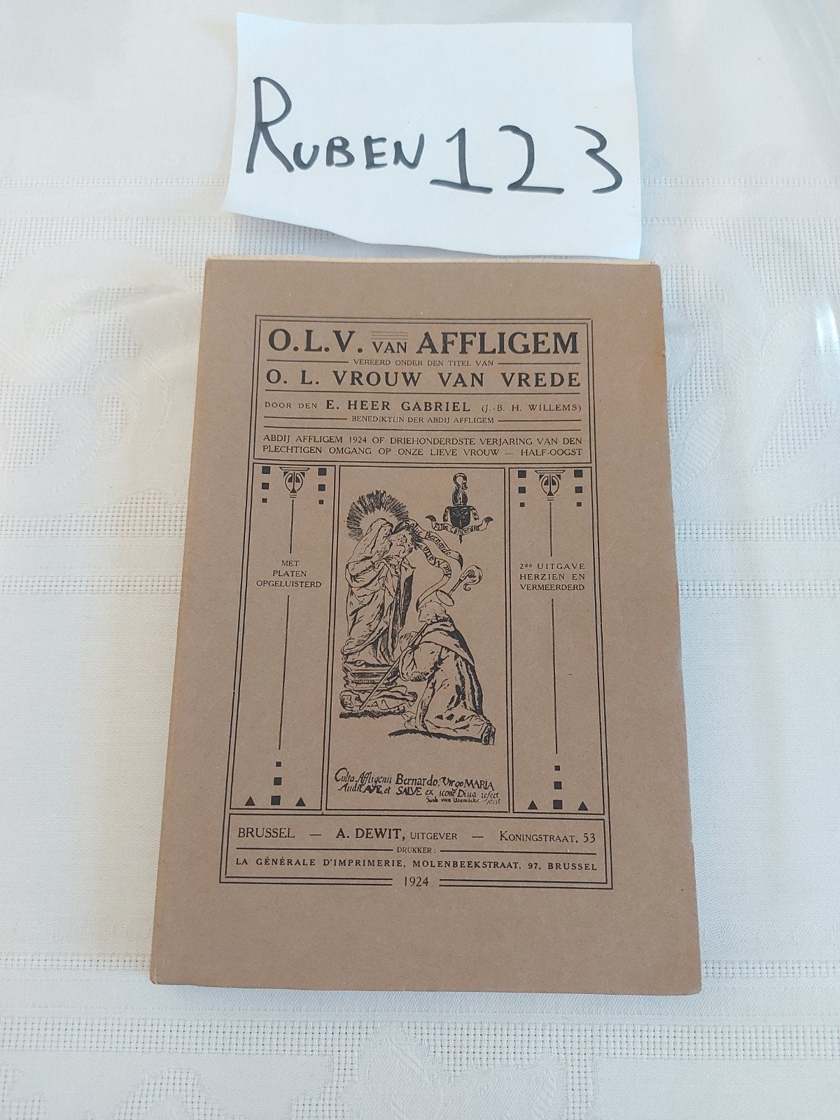 O.L.V. van Affligem, Enlèvement ou Envoi