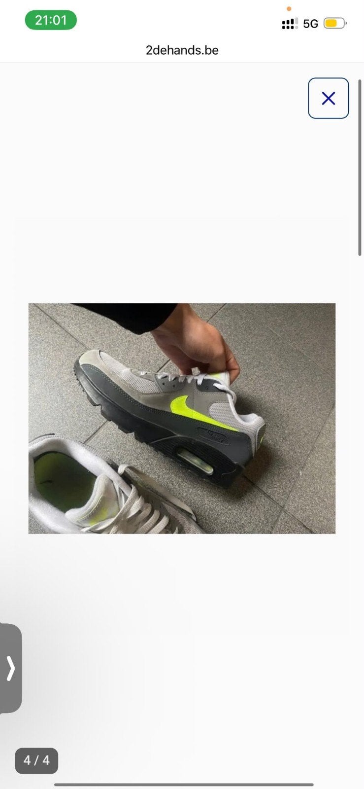 air max maat 39 zo goed als nieuw, Sport en Fitness, Loopsport en Atletiek, Ophalen, Zo goed als nieuw, Overige sporten, Nike