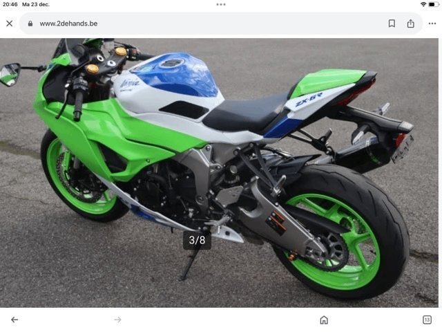 Originele Kuip voor Kawasaki Zx6r bj.2024, Motoren, Ophalen, Gebruikt