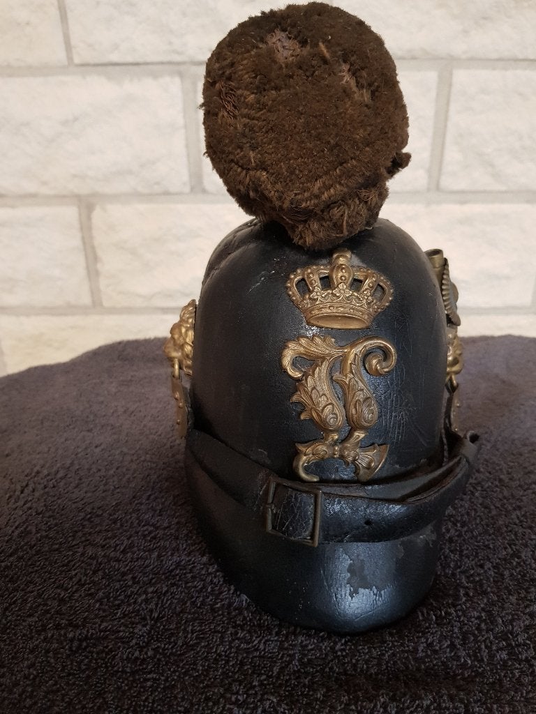 Rups helm beieren, Verzamelen, Ophalen of Verzenden, Landmacht, Helm of Baret