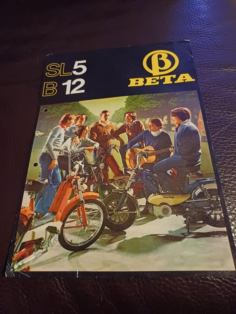 Beta bromfiets folder, Fietsen en Brommers, Handleidingen en Instructieboekjes, Ophalen