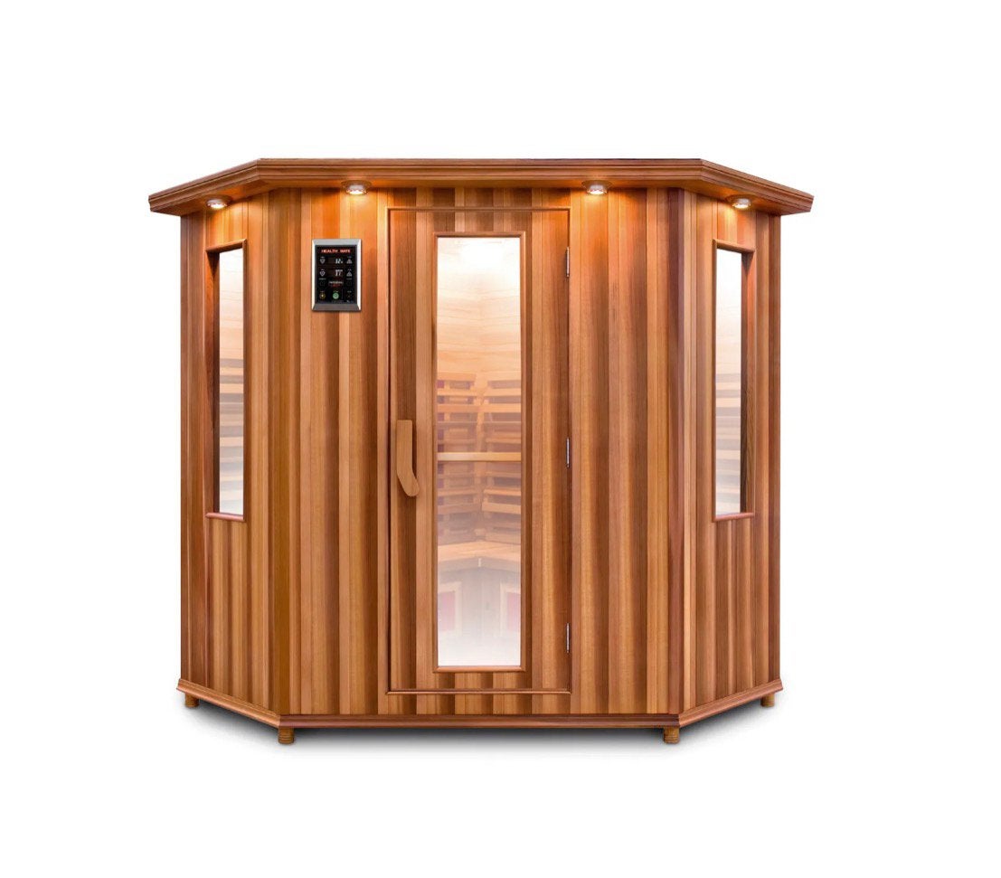 Health Mate therapeutische infraroodcabine CSE-5 hoekcabine, Ophalen, Gebruikt, Infrarood, Complete sauna