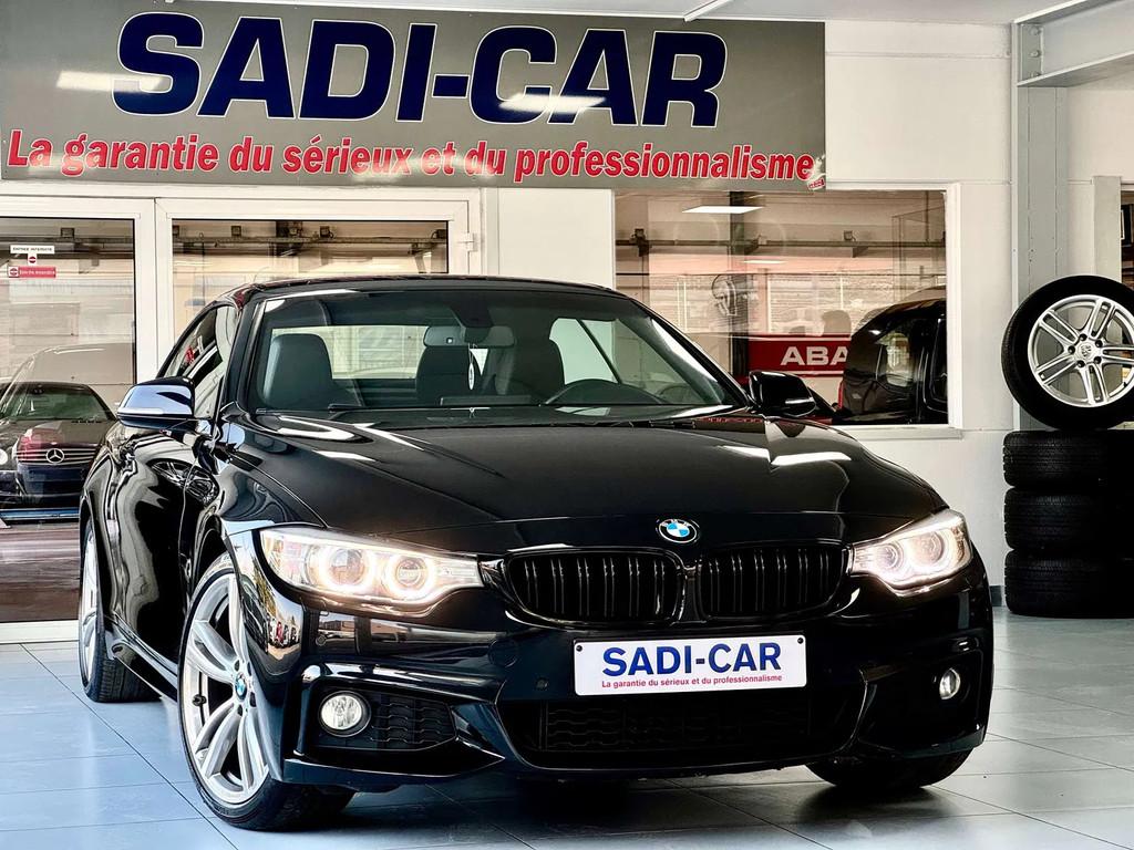 BMW 4 Serie 420 iAS 184cv Cabrio - M SPORT EDITION, Auto's, Gebruikt, 4 cilinders, Cabriolet, Zwart