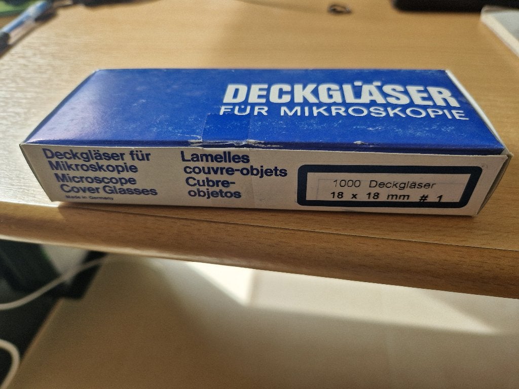 microscoop Dekglaasjes, Diversen, Ophalen of Verzenden, Nieuw