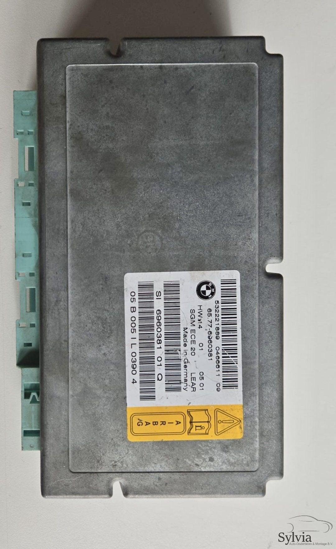 Airbag module met gateway BMW 5 serie E60 E61 65776960381 69, Auto-onderdelen, Dashboard en Schakelaars, Gebruikt, Ophalen of Verzenden