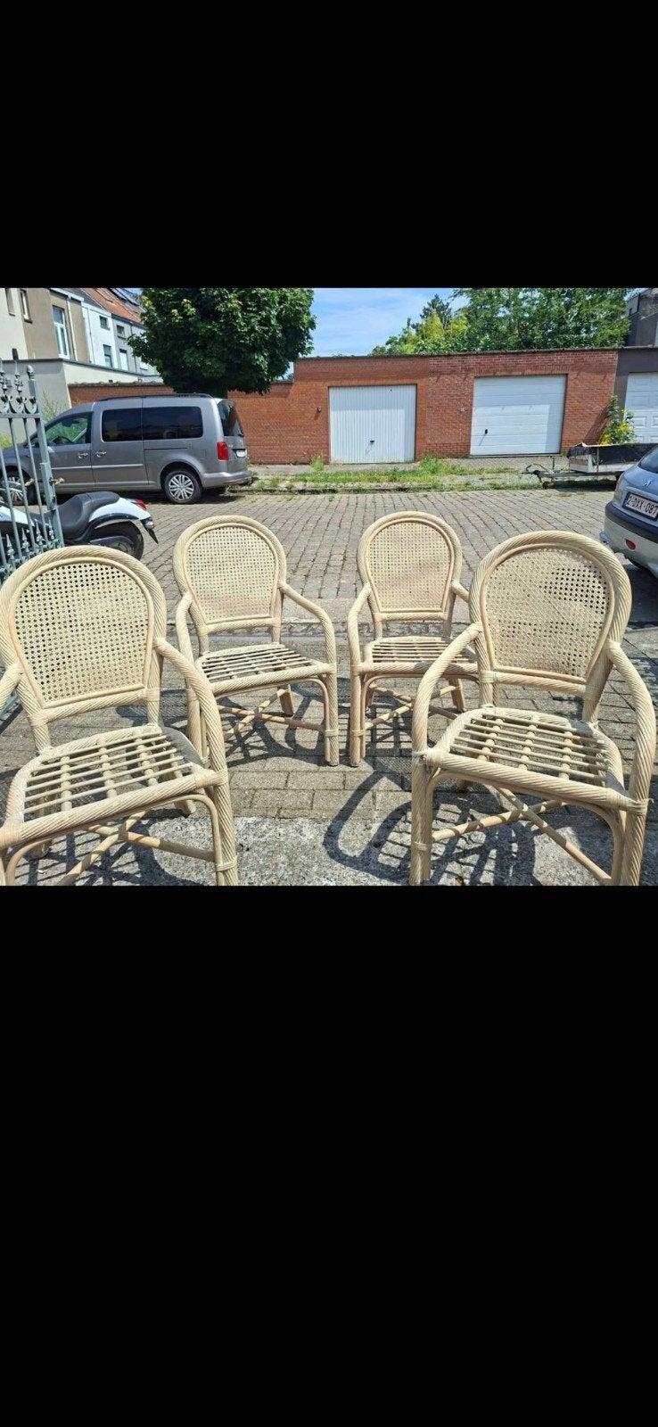 Tuin stoelen, Tuin en Terras, Ophalen, Gebruikt