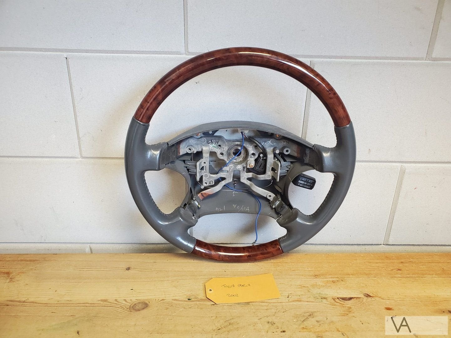 Toyota Previa 2000 - 2006 stuurwiel met hout nette staat 150, Gebruikt, -, -, Ophalen of Verzenden