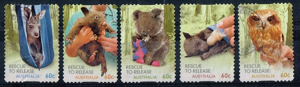 Postzegels uit Australie - K 6115 - verweesd wild, Verzenden, Gestempeld
