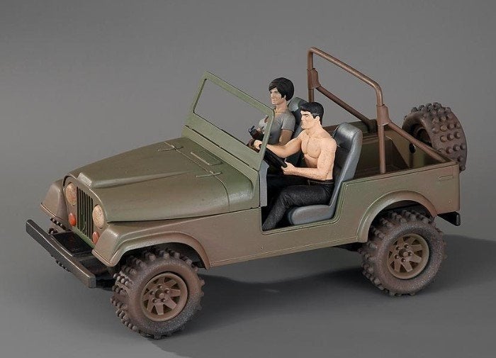 Jeep CJ-5 ‘XIII - El Cascador’ - Aroutcheff, Collections, Personnages de BD, Enlèvement, Autres personnages, Neuf, Statue ou Figurine