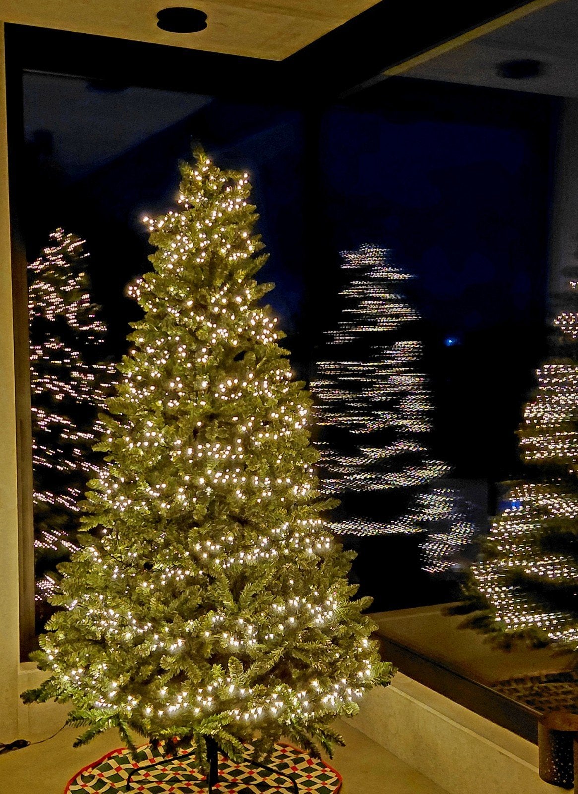prachtige kunstkerstboom cipressa green, zonder lichtjes - 2, Ophalen, Zo goed als nieuw