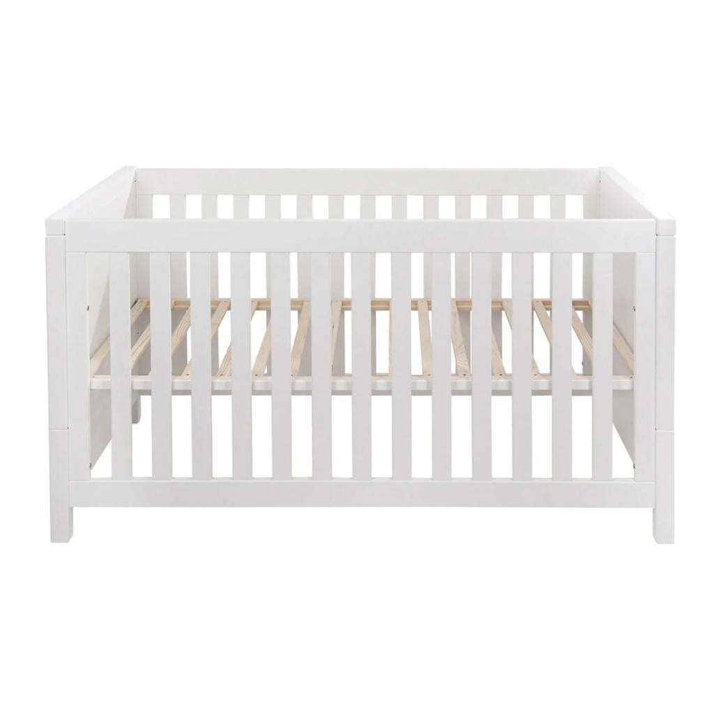 Kinder Quax stripes bed / ledikant met omvorming, Kinderen en Baby's, Ophalen, Zo goed als nieuw, Minder dan 140 cm, 70 tot 85 cm
