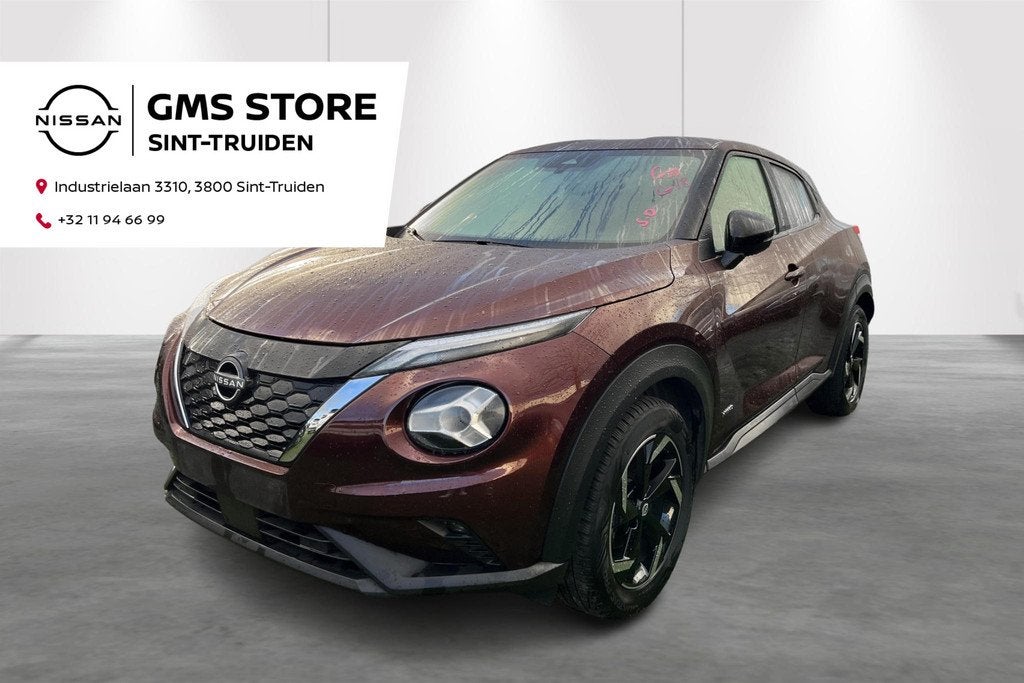Nissan Juke 1.6 Hybrid 145 N-Connecta uitvoering, Stof, Gebruikt, 4 cilinders, Bruin
