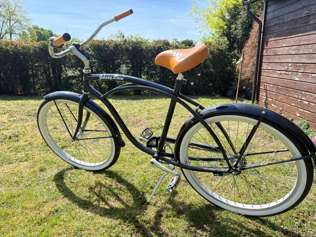 Johnny Loco cruiser fiets – retro stijl – TOP staat, Fietsen en Brommers, Ophalen, Zo goed als nieuw, Cruiser
