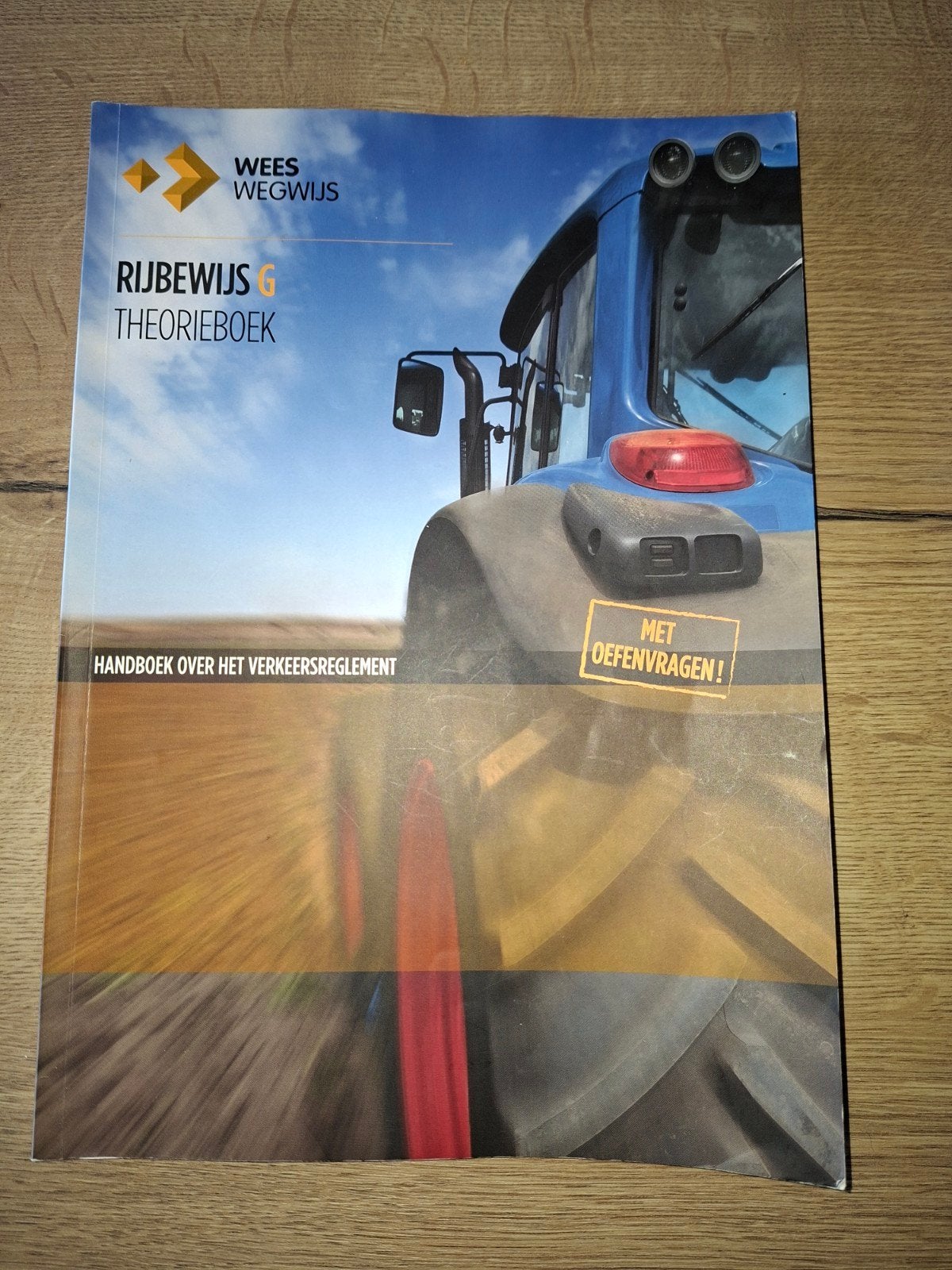 Rijbewijs G theorieboek, Boeken, Ophalen