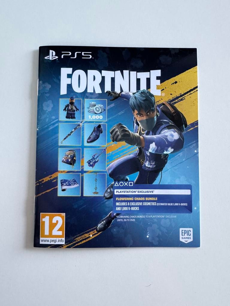 Fortnite Flowering Chaos Bundel, Ophalen of Verzenden, Nieuw