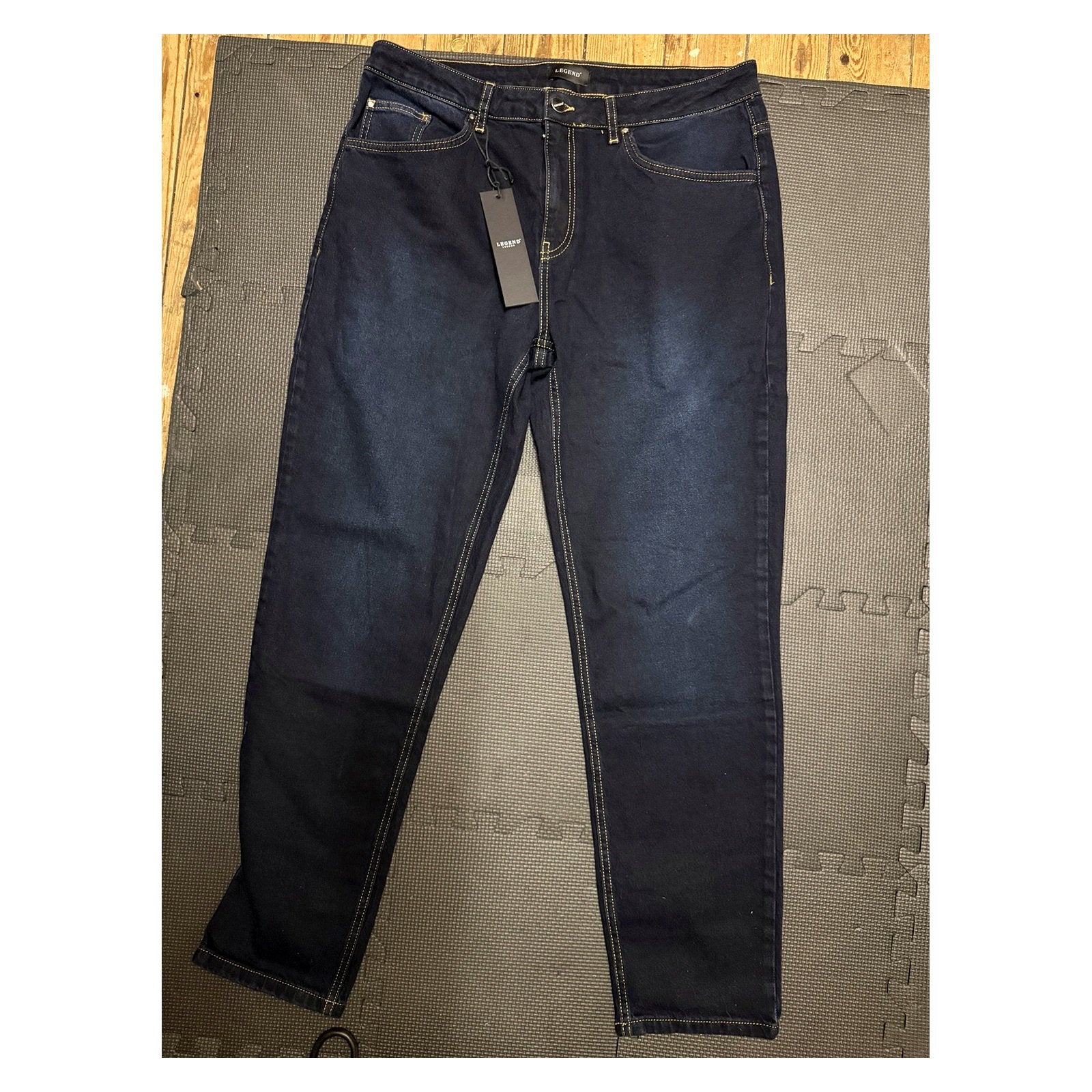 Legend London W34 L32 jeans gloednieuw met label, Kleding | Heren, Broeken en Pantalons, Ophalen of Verzenden, Nieuw, Maat 52/54 (L)