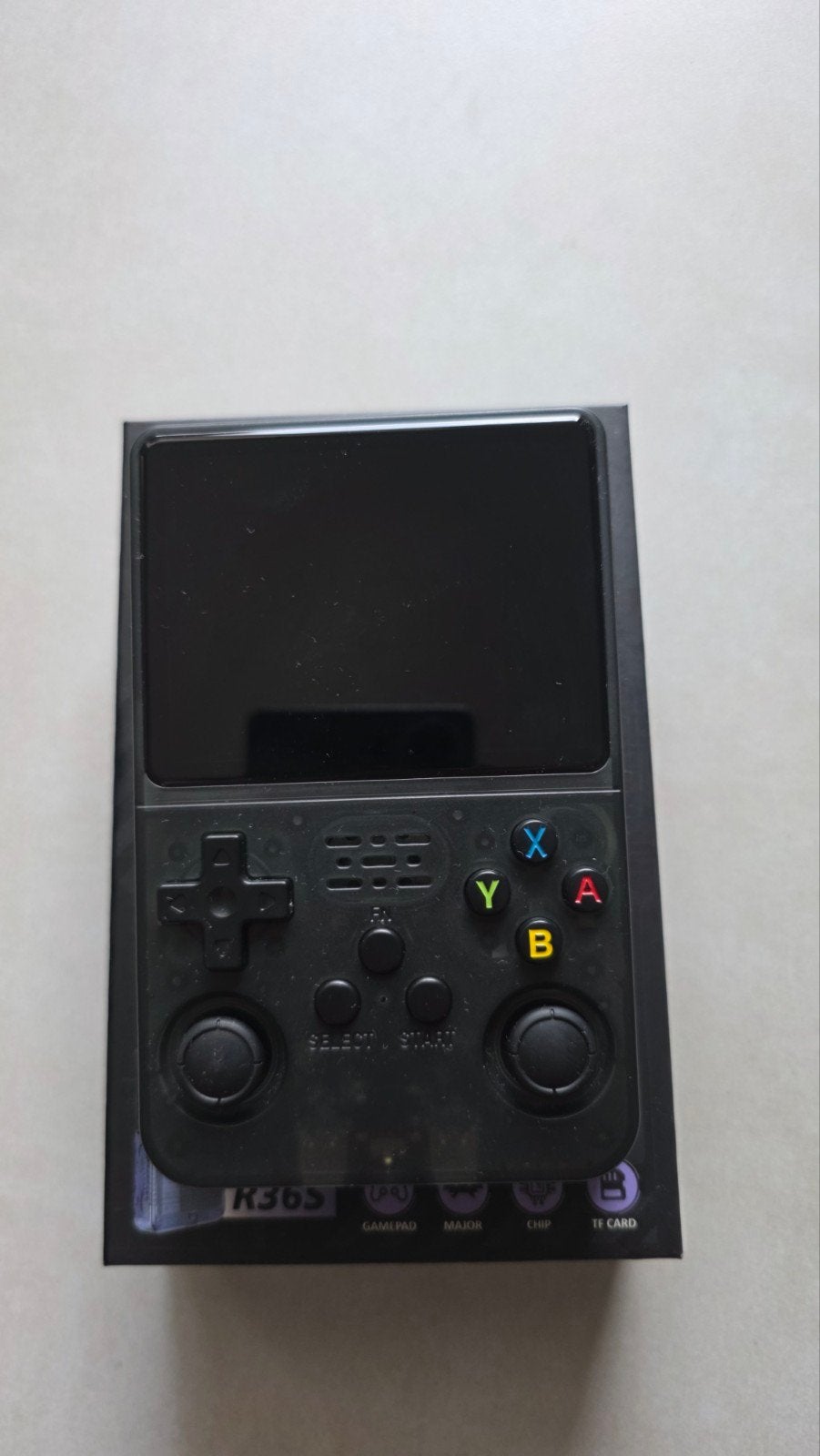 R36S-console, Ophalen