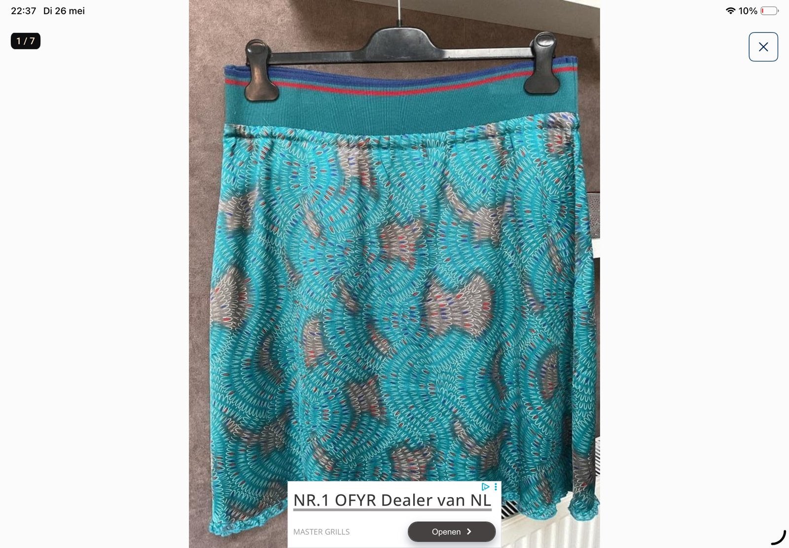Zomerse damesrok Maat XL, Kleding | Dames, Rokken, Ophalen of Verzenden, Zo goed als nieuw, Maat 46/48 (XL) of groter