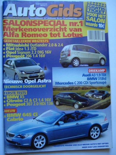 AutoGids 631, Verzenden, Gelezen, Algemeen