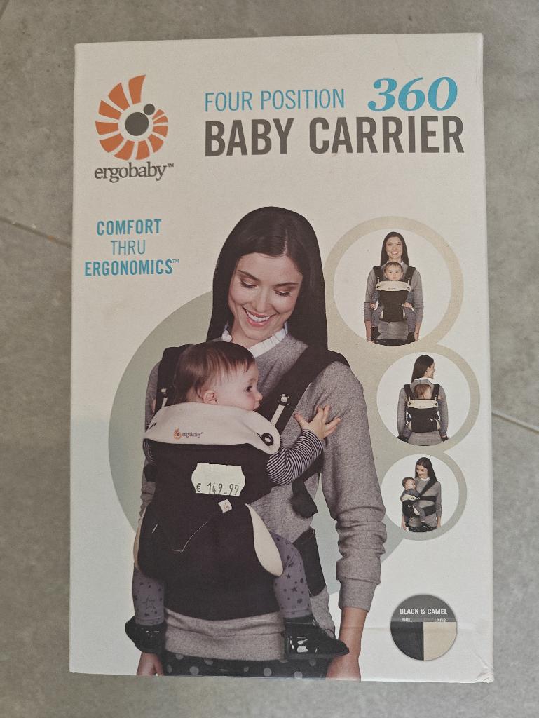 Ergobaby porte-bébé + coussin, Autres marques, Porte-bébé, Enlèvement, Ventre, Dos ou Côté