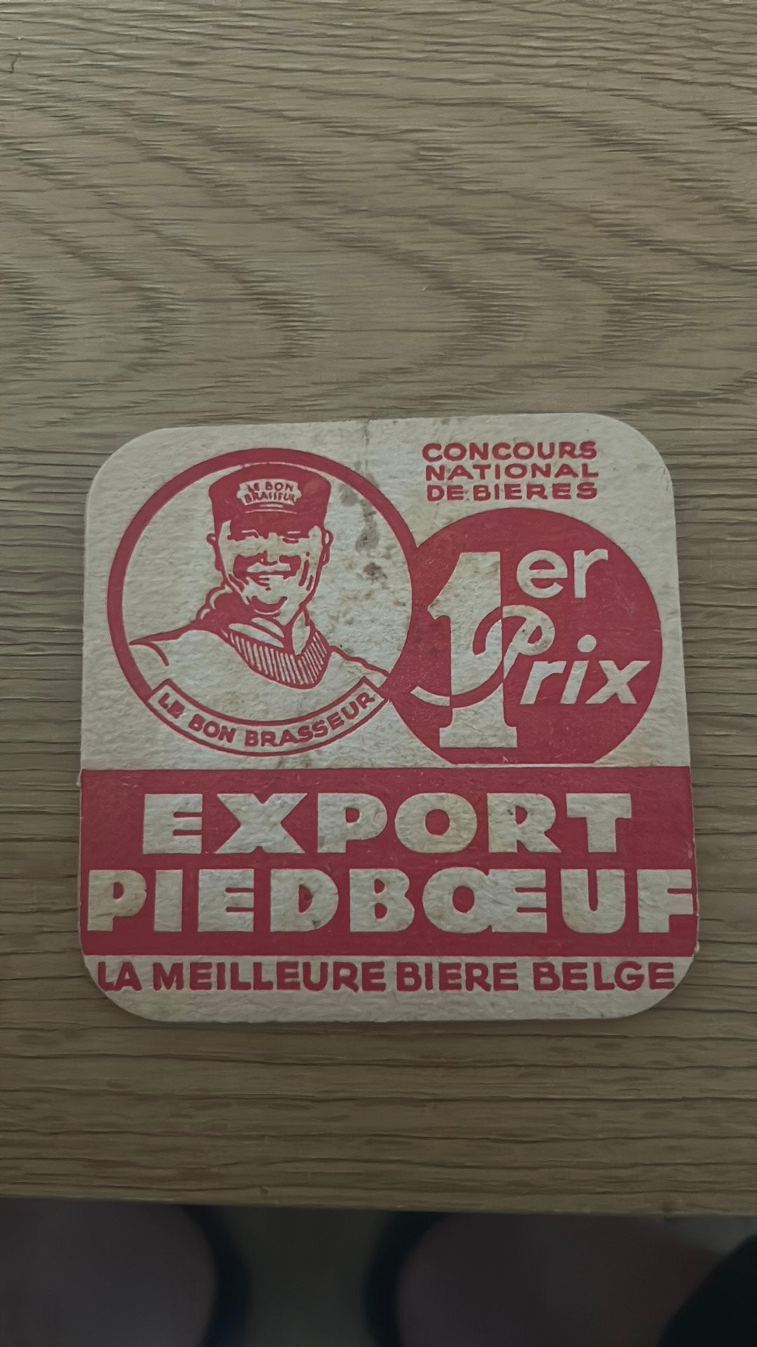 Sous bock Piedboeuf, Verzamelen, Ophalen of Verzenden, Zo goed als nieuw