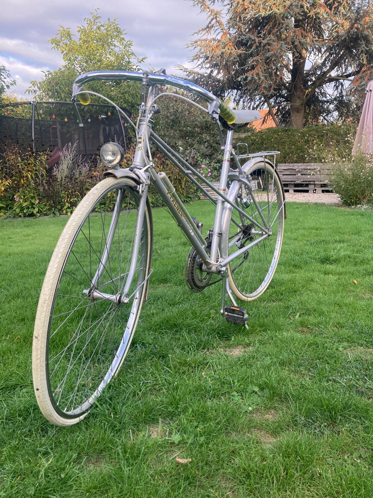 Vintage damesfiets pyrenea maat 50, Ophalen, Gebruikt