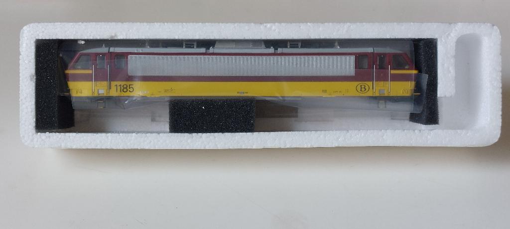 SNCB/NMBS LS MODELS CAISSE NUE SERIE 1185*HO DC/AC, Neuf, Autres marques, Locomotive, Courant continu ou Courant alternatif