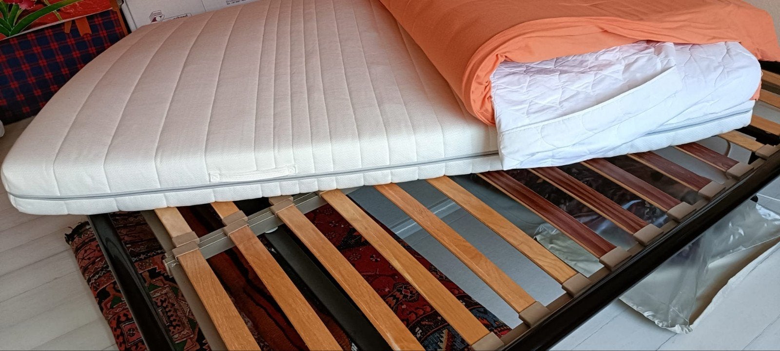 lit 140cm neuf, Enlèvement