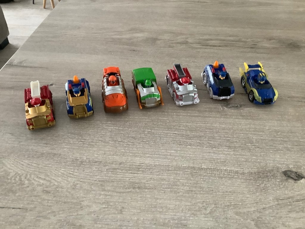 Paw Patrol verschillende metalen auto's, Enlèvement ou Envoi, Comme neuf