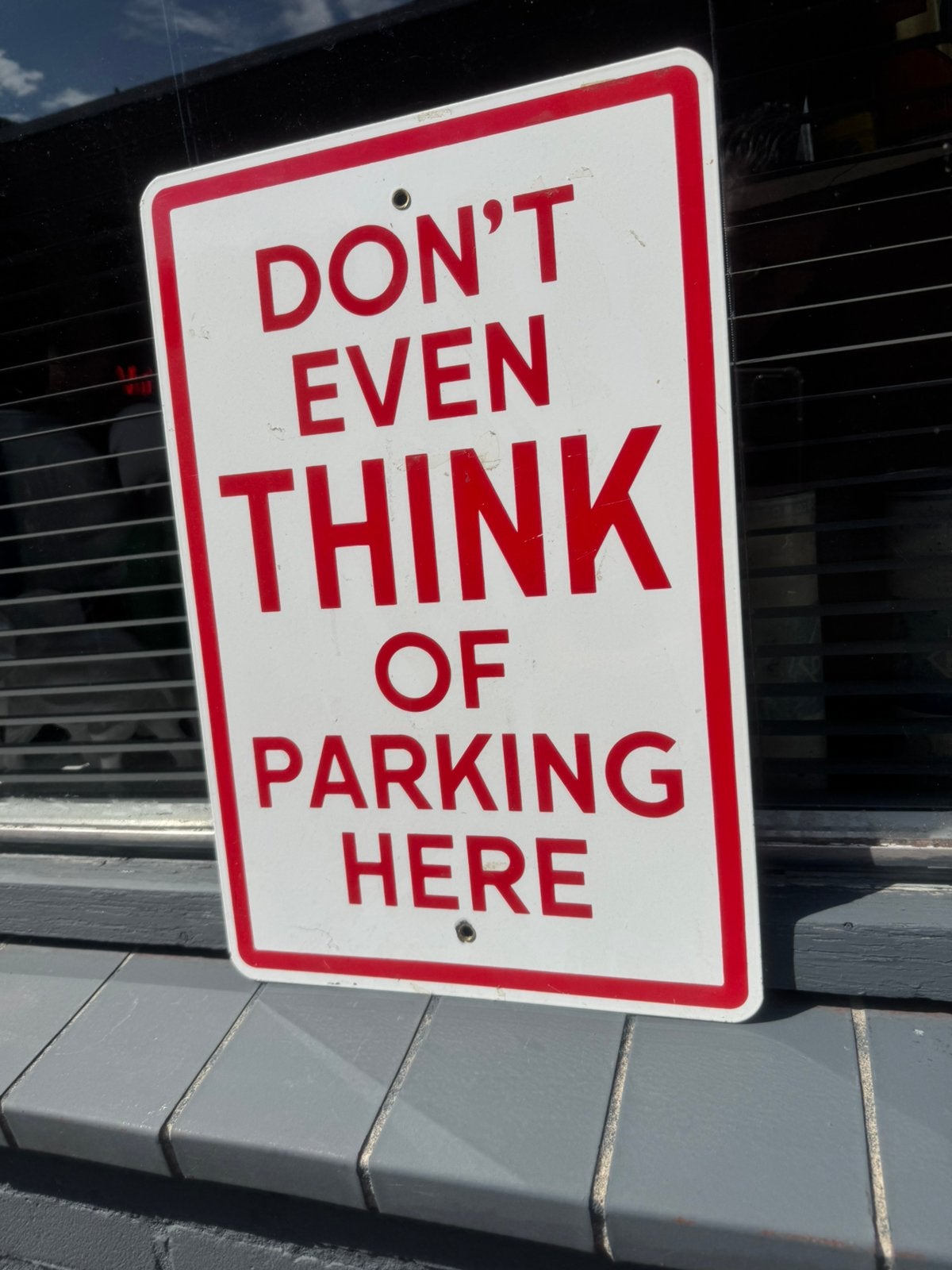 Plaque émaillée Dont Park USA, Antiquités & Art, Enlèvement ou Envoi