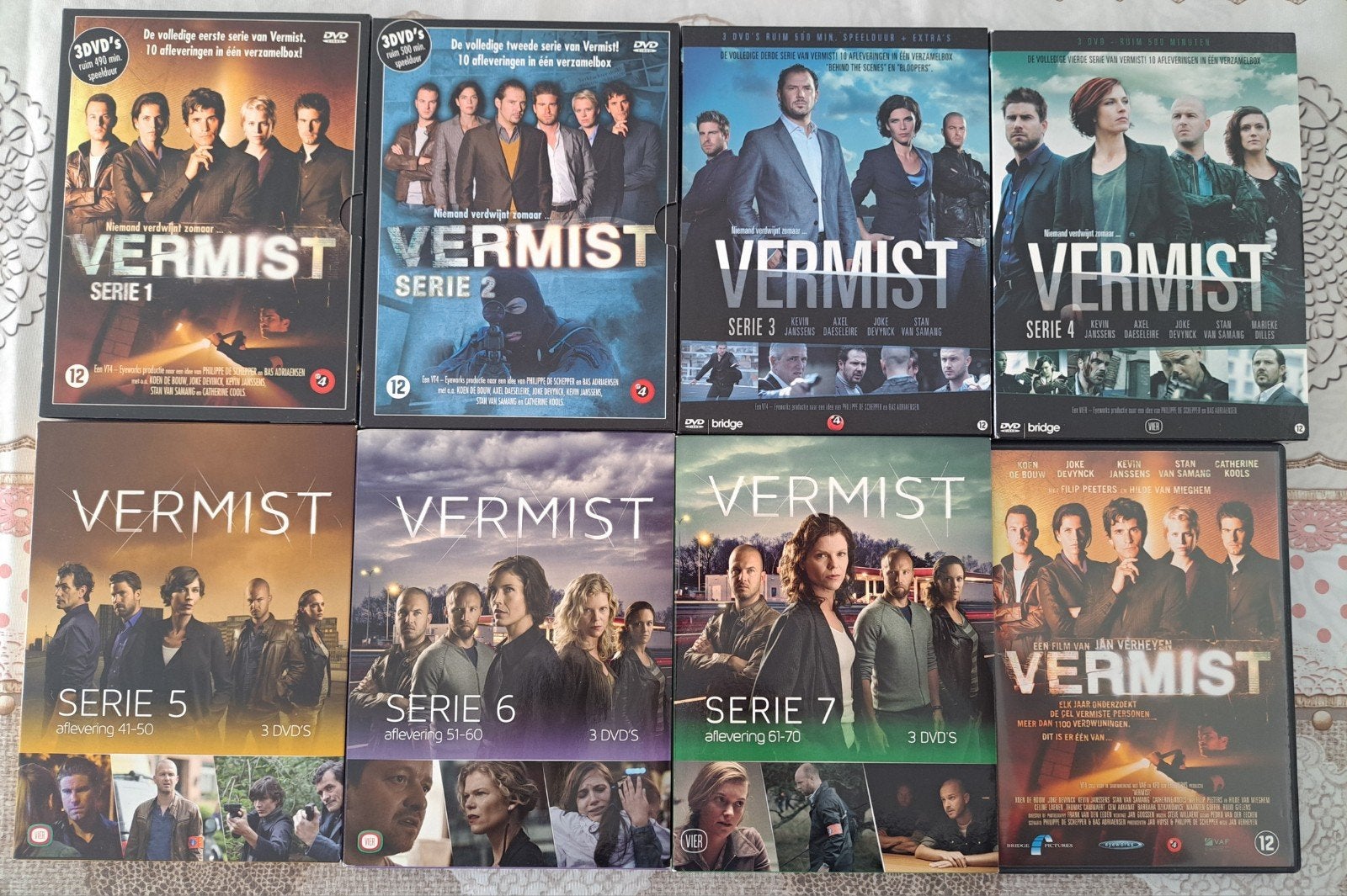 vermist de complete serie 1-7 plus de film, Cd's en Dvd's, Dvd's | Tv en Series, Ophalen of Verzenden, Complete serie
