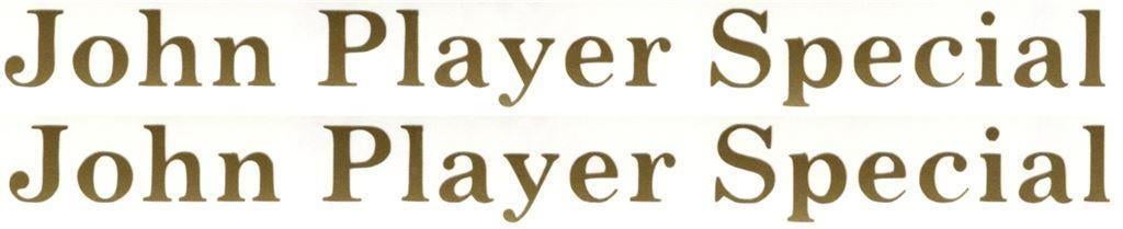 John Player Special sticker set #6, Envoi
