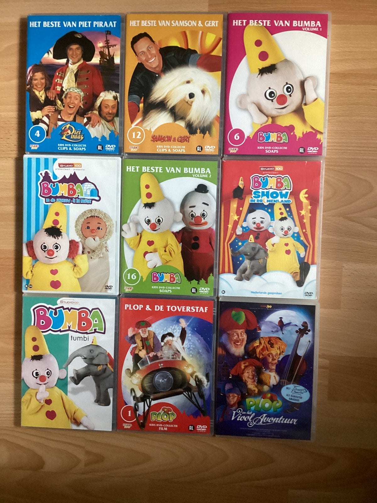 Dvd’s Studio 100, CD & DVD, Enlèvement ou Envoi