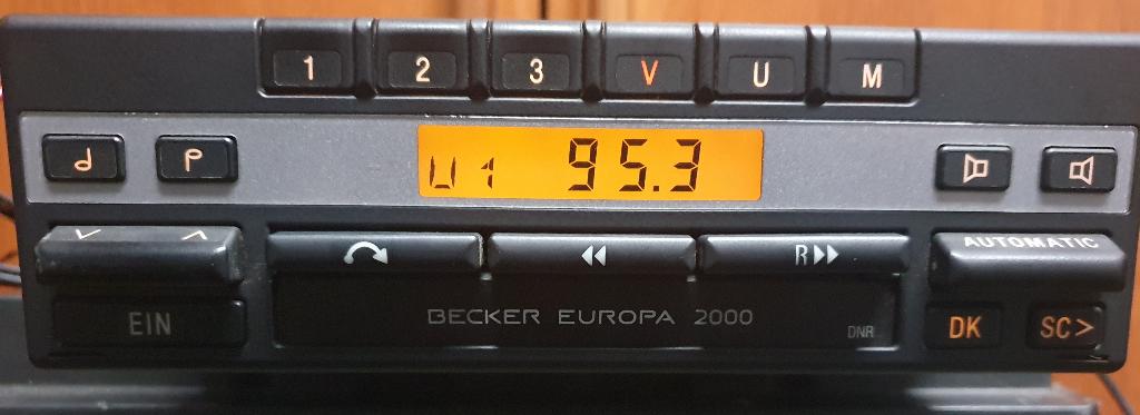 Autoradio Becker Europa 2000, Autos : Divers, Autoradios, Envoi, Comme neuf