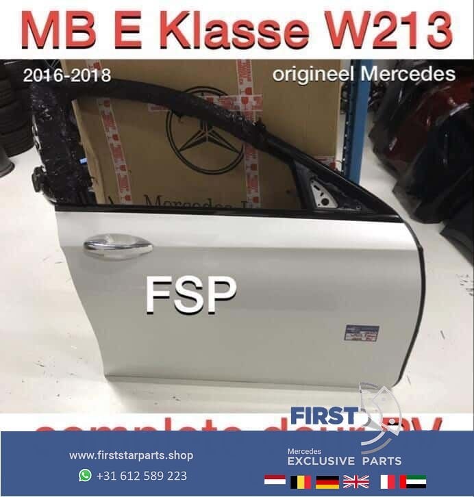 W213 deur portier compleet rechts voor Mercedes E Klasse WIT, Utilisé, Porte, -, -