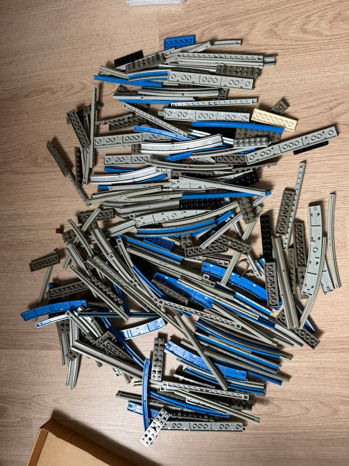 Lego oude treinsporen, Ophalen of Verzenden, Gebruikt, Losse stenen, Lego