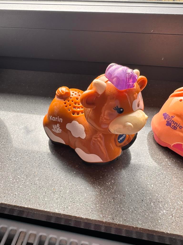 Vtech Zoef Zoef koe, Kinderen en Baby's, Speelgoed | Vtech, Ophalen, Zo goed als nieuw, 6 maanden tot 2 jaar