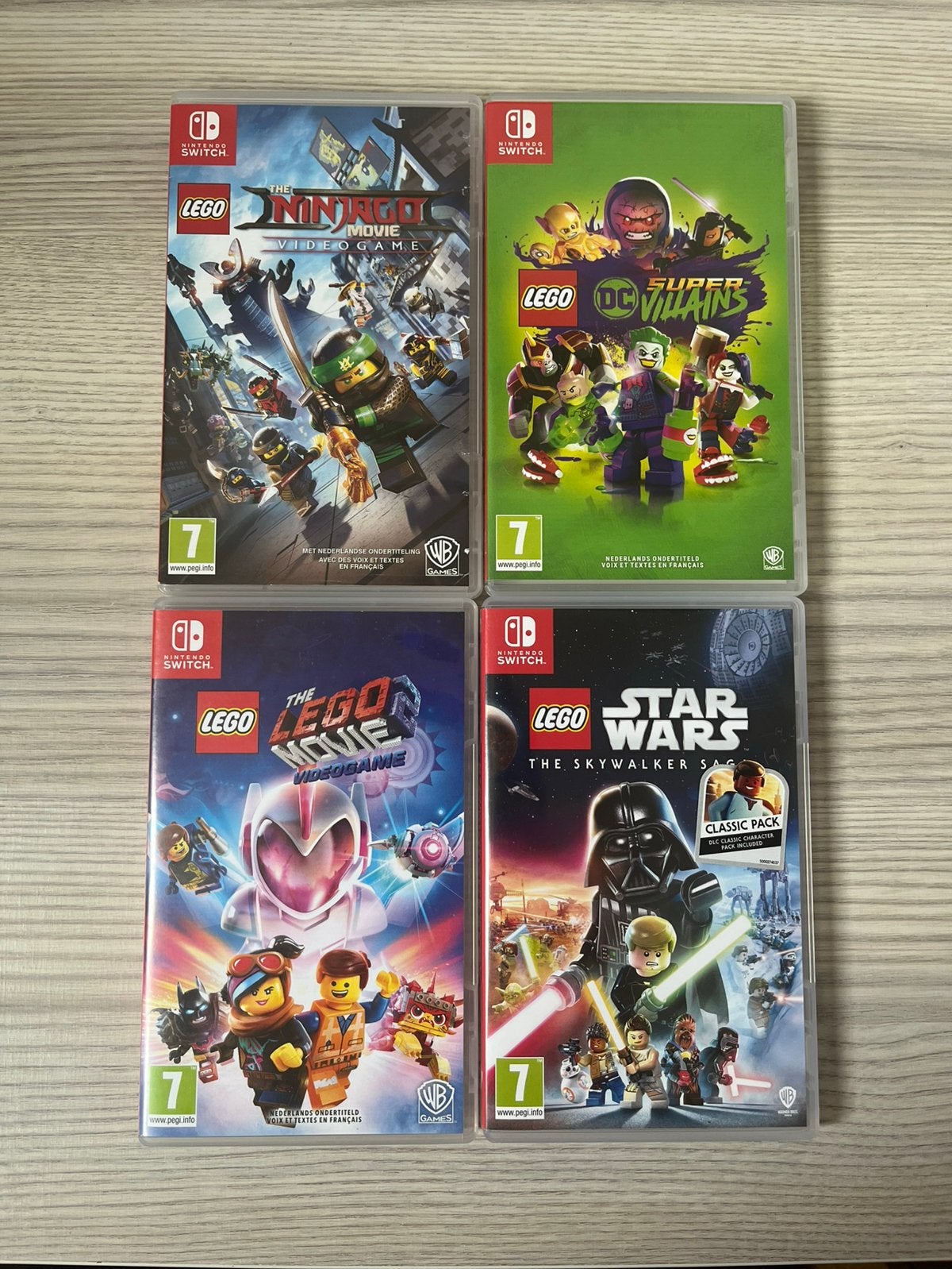 4 Lego Spelletjes Nintendo Switch, Games en Spelcomputers, Ophalen, Zo goed als nieuw