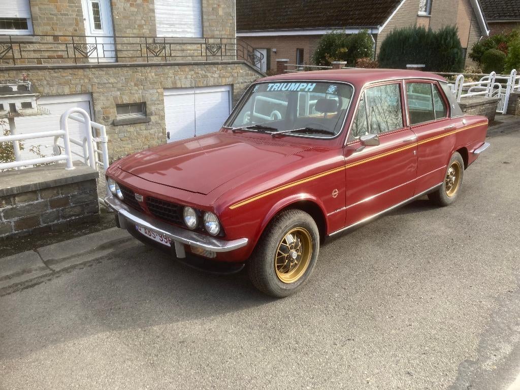 Triumph dolomite 1850 HL, Auto's, Oldtimers, Beige, Triumph, Particulier, Rood