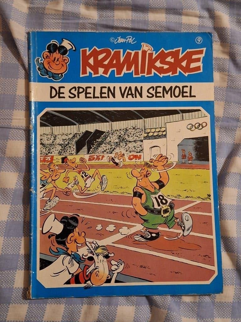 Kramikske 9: de spelen van Semoel, Eén stripboek, Ophalen of Verzenden, Gelezen