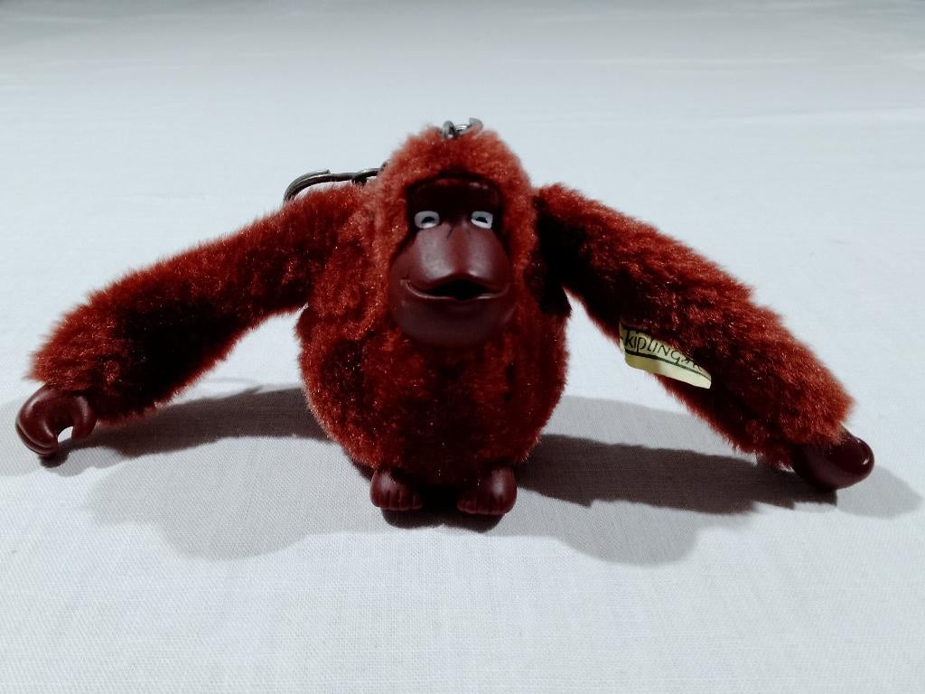 Sleutelhanger Kipling Aapje “Marcus” Bruin, Ophalen of Verzenden, Gebruikt, Knuffel of Figuurtje
