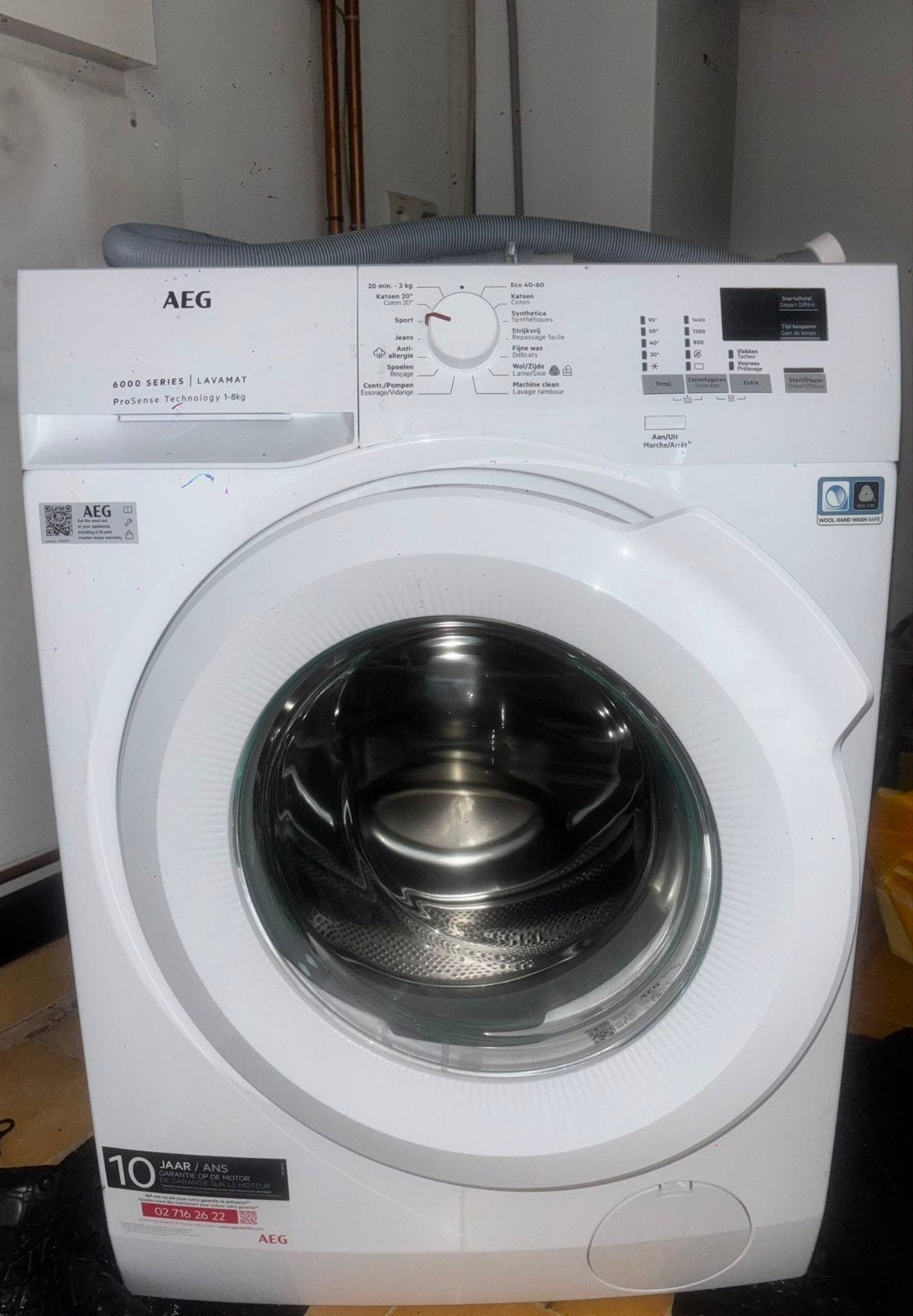 Wasmachine AEG (met garantie), Ophalen of Verzenden, Zo goed als nieuw