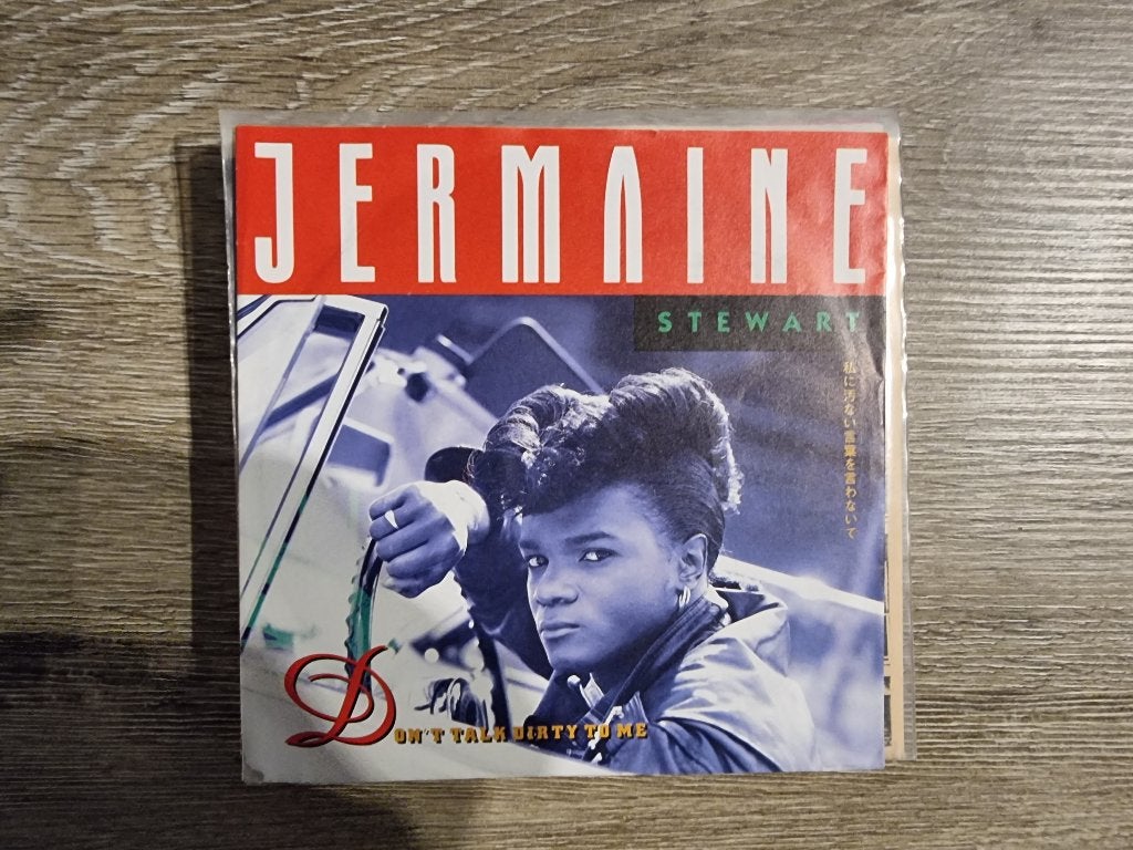 7" Jermaine Stewart - Don't talk dirty to me, CD & DVD, Enlèvement ou Envoi, Utilisé, 7 inch, R&B et Soul