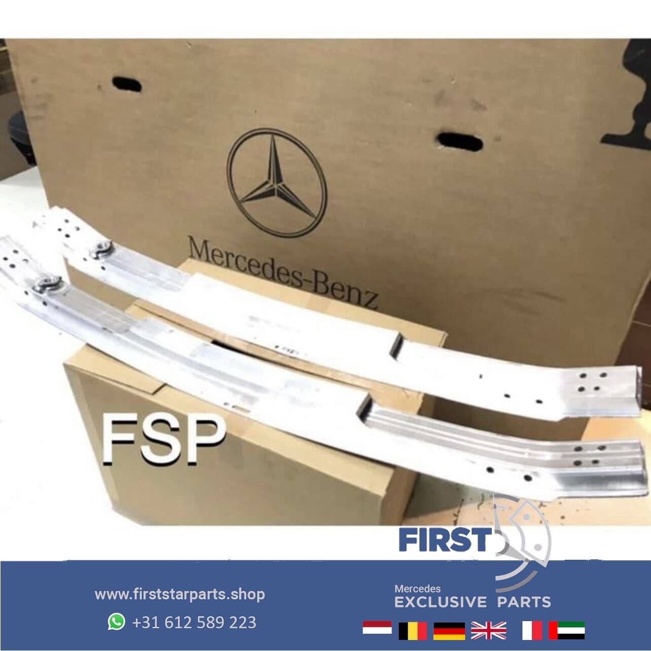 W118 CLA35 CLA45 CLA45S AMG BUMPERBALK Mercedes CLA Klasse V, Gebruikt, -, Voor, Ophalen of Verzenden