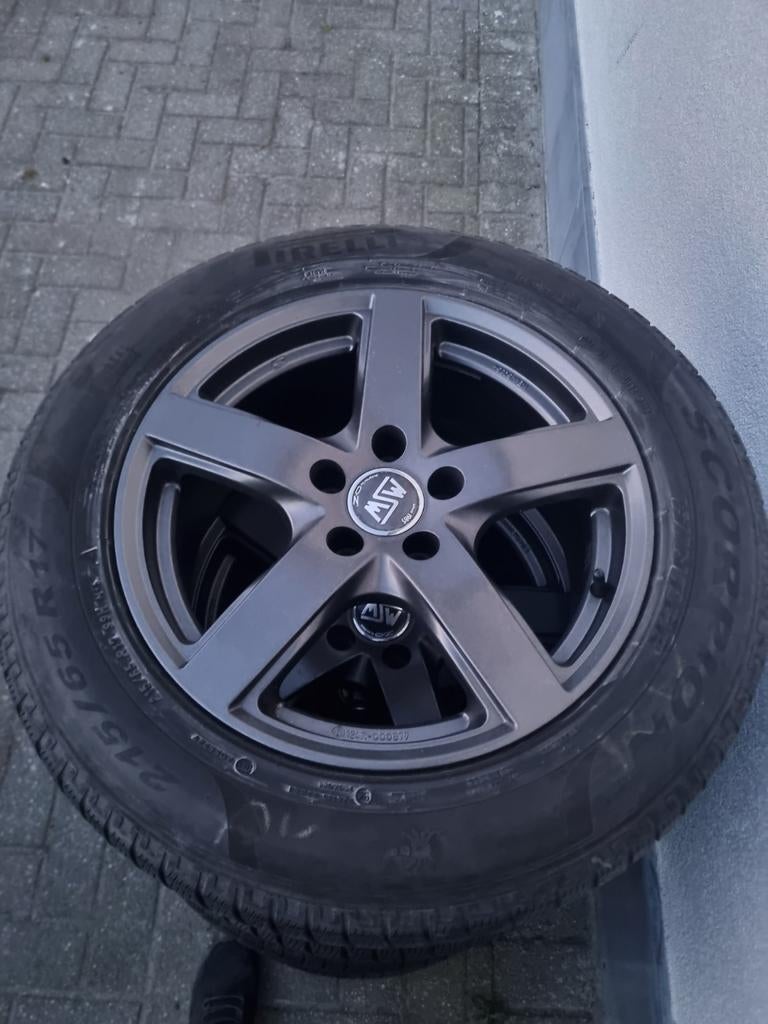 Velgen tiguan 5x112, Auto-onderdelen, Banden en Velgen, Ophalen of Verzenden, Band(en)