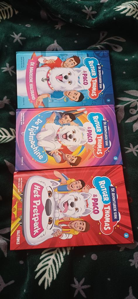 3 boeken van Rutger, Thomas en Paco, Boeken, Ophalen, Zo goed als nieuw, Rutger Vink; Thomas van Grinsven, Fictie